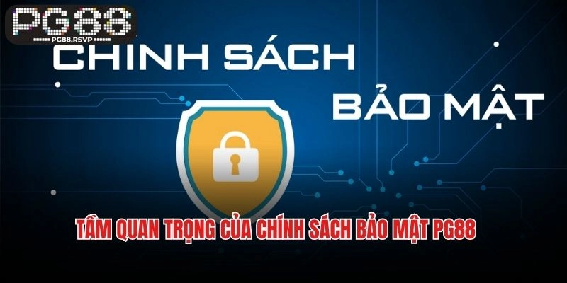 Tầm quan trọng của chính sách bảo mật PG88