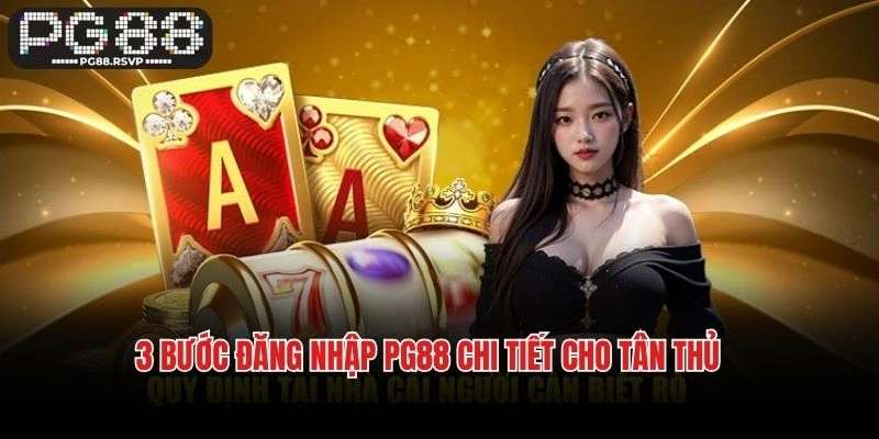 3 bước đăng nhập PG88 chi tiết cho tân thủ